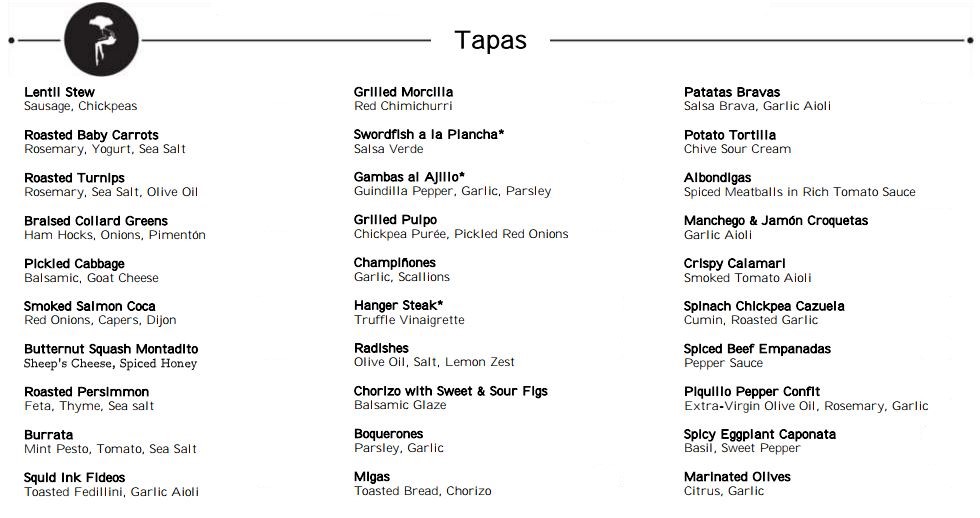 barcelona-tapas-selection